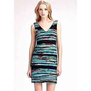 Rag & Bone Colorful Watercolor Tiered Harley Mini Dress